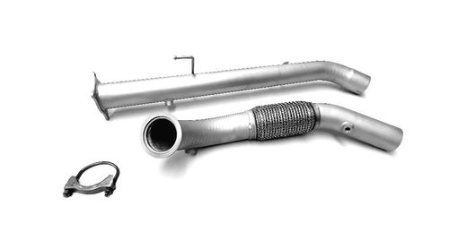 Downpipe Amarok V6 Dpf 225cv Turbo Diesel Aço Galvanizado 3 Polegadas