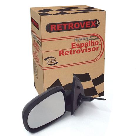 Retrovisor Esquerdo com Controle Corsa Montana 2002 em diante RETROVEX RX2237
