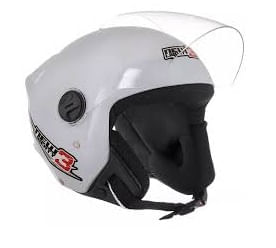 Capacete New Liberty Three Branco Tamanho N58 M CAP489BC