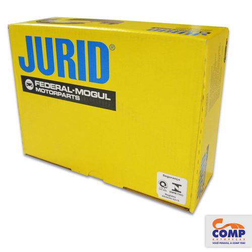 Sapata de Freio Dianteira Fiorino Idea Adventure Linea Palio Strada Brava Stilo Tempra 1987 em diante Jurid HQJ-505A sistema Bendix Com Haste