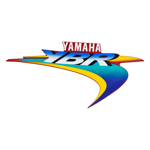 Adesivo Tanque Direito YBR 125 2000 Vermelho Original Yamaha