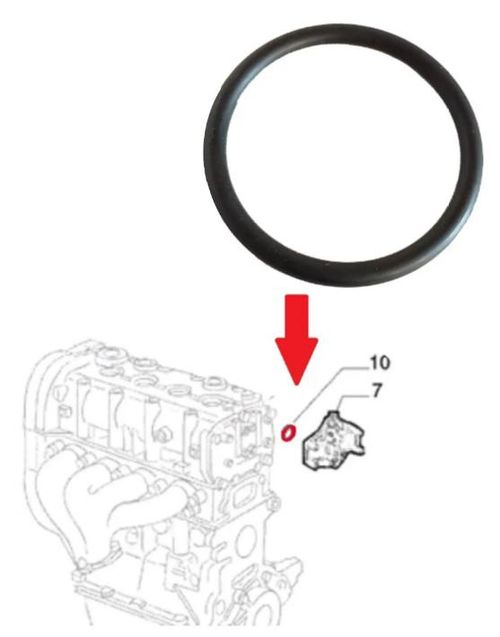 Anel Vedacao Cabecote Fiat Uno Palio Fire(Bobina)