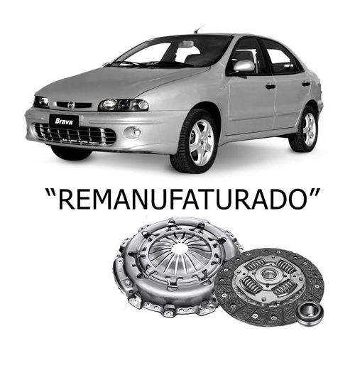 Kit Embreagem Fiat Brava 1.8 16V Marea 1.8 Com Rolamento