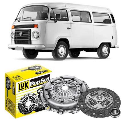 Kit Embreagem Kombi 1.4 2006 A 2012 Com Rolamento